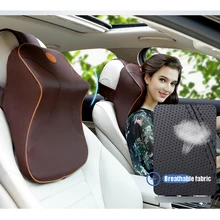 1 шт. эргономичная Автомобильная подушка для шеи Удобная поддержка шеи подголовник подушка для спины автомобильная подушка для путешествий автомобильные аксессуары пена памяти