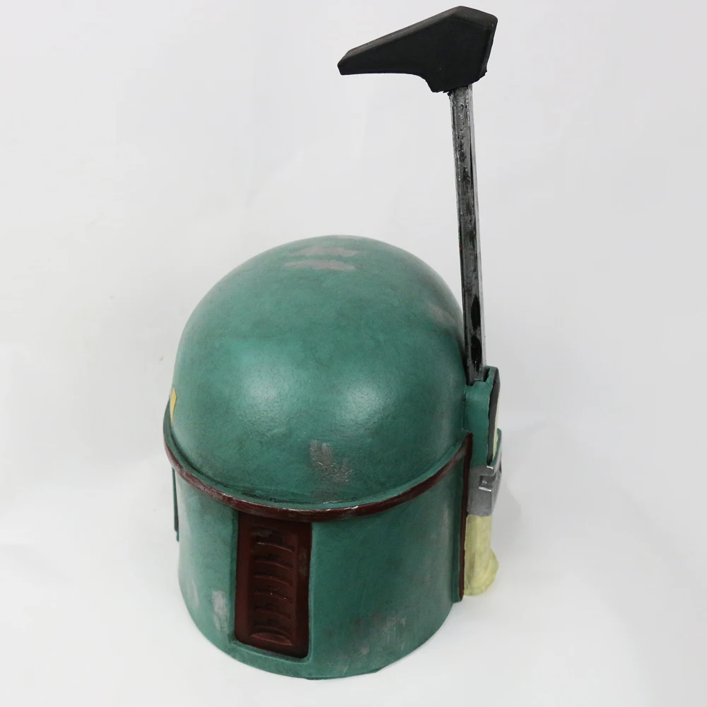 Маска "Звездные войны" на заказ безумный зеленый охотник за головами шлем бобы Фетта косплей реквизит Хэллоуин-шлем