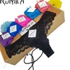 (Free shipping + Lowest price)  multi-color Sexy cozy comfortable Lace Briefs  thongs Underwear Lingerie for women 87169 1pcs ► Photo 2/4