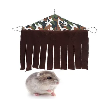 

Small Pet Hideout Hideaway Tassels Curtain Corner House For Chinchilla Rabbit Rat Hedgehog Squirrel Small Pet Nest Toy