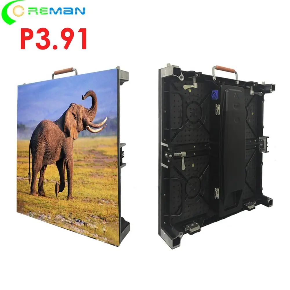 Самая дешевая цена полноцветный светодиодный экран p3.91 для помещений рекламный