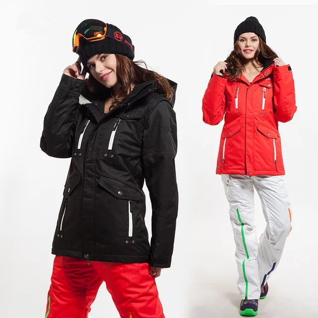 Best price at $105 Cheap 2016 new arrivals Women's Ski jackets winter thermal outdoor snowboarding jacket Waterproof windproof jacket for skiing snowing