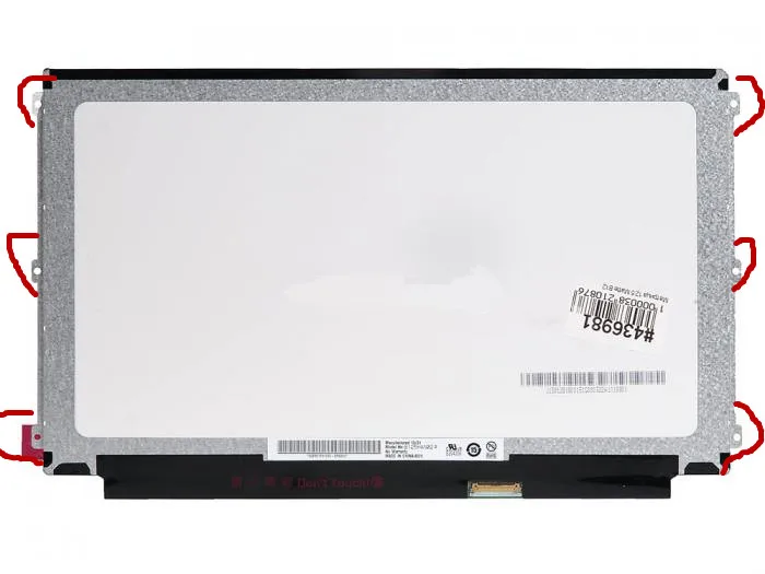 Оригинальный светодиодный ЖК-экран A + 12 5 дюйма B125HAN02.0 FHD 1920X1080 Дисплей 30 контактов