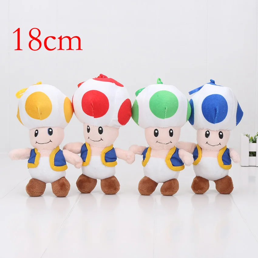 mario toad plush