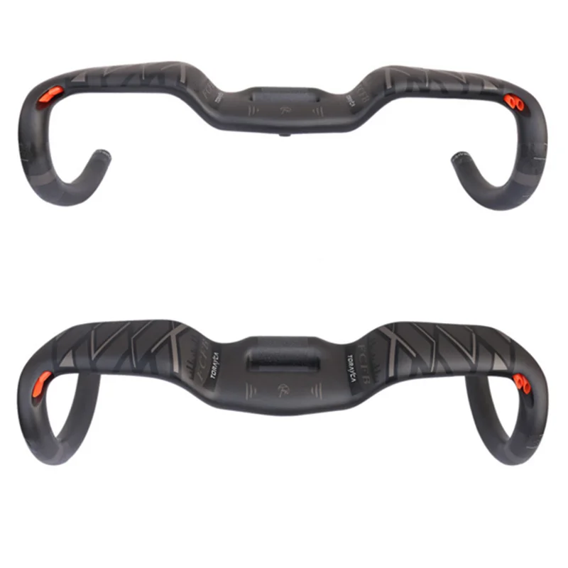 FCFB black gray high quality Carbon Handlebar Road Bicycle bent bar