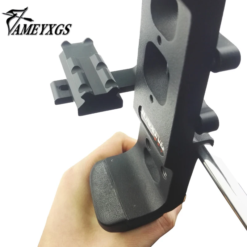1 Set Compound Bow Archery CNC Bow Sight Aiming Lamp Bracket Mount for
