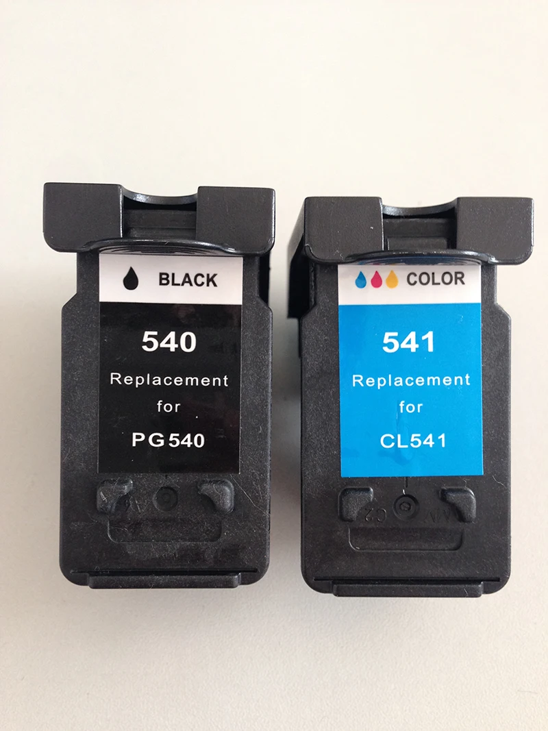 (2 pieces/lot)Durable in use Remanufactured ink cartridge 540 541 use for Canon pixma MG2150