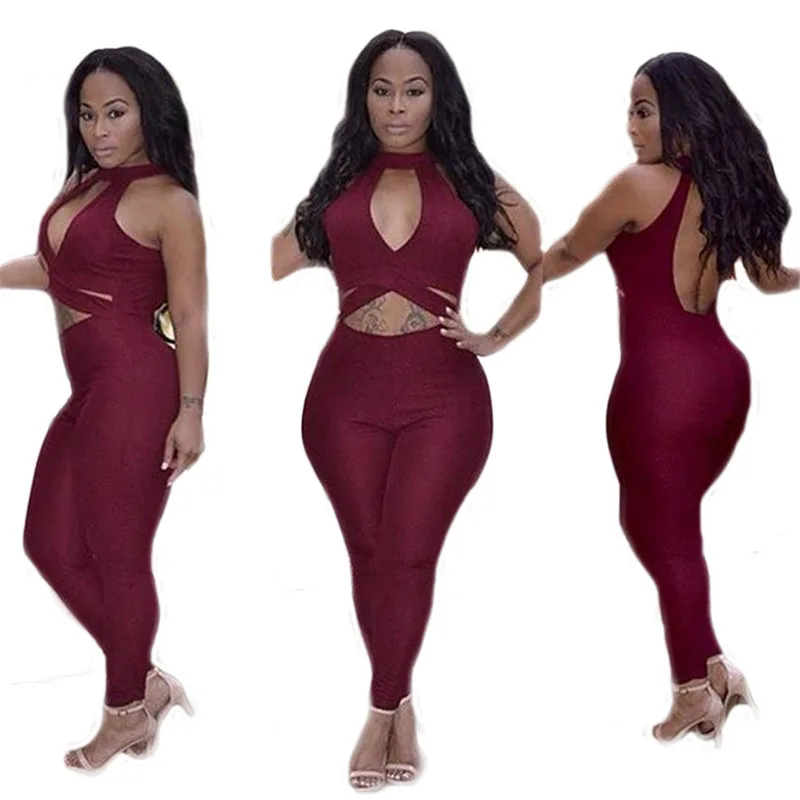 White Jumpsuit For Women Summer Romper Plus Size Long wide