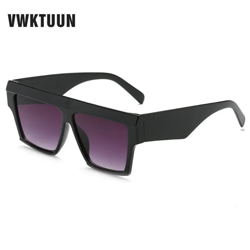 

VWKTUUN Womens Sunglasses Square Shades Vintage Big Sun glasses For Women Wide Frame Sunglass UV400 Oversized Sunglasses