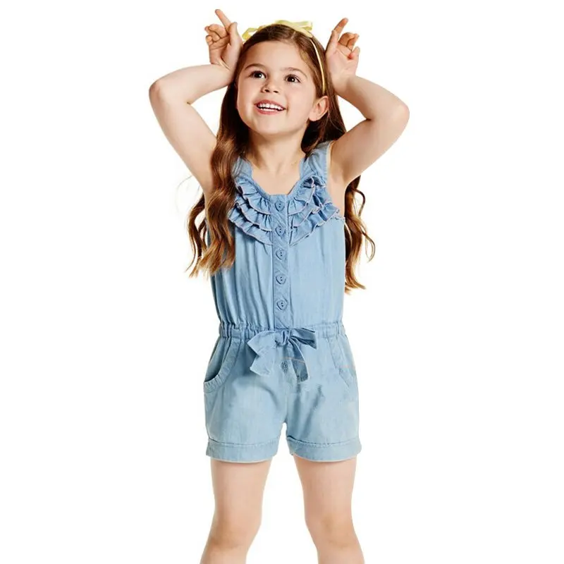 blue girls jumpsuit