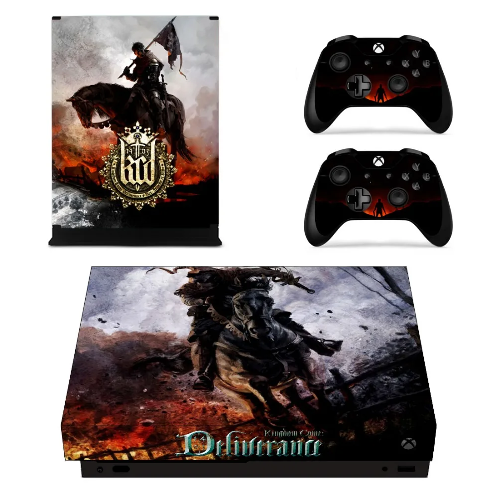Виниловые наклейки Skin Kingdom Come Deliverance для Xbox One X консоль и контроллер наклейка