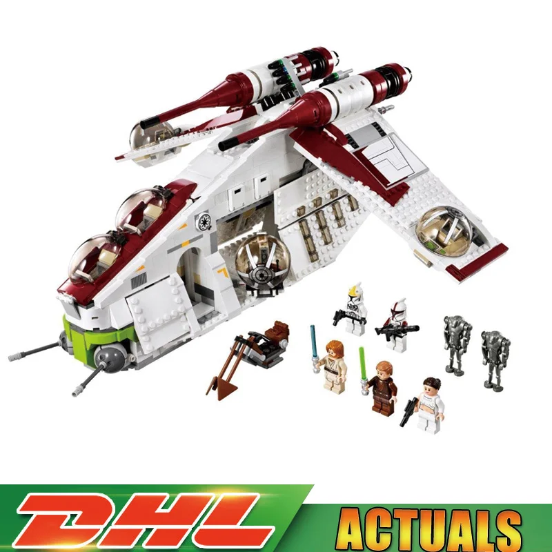 

LEPIN 05041 Star 1175pcs wars New Building Bricks set Coruscant Police Gunship Compatible 75021 legoINGlys Boys Gift