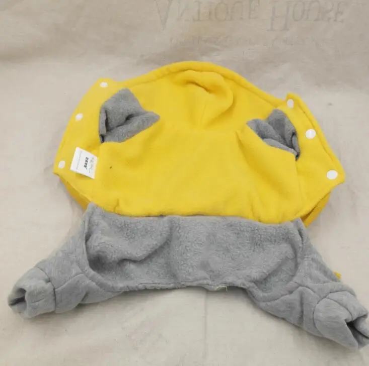 Autumn winte  pet dog clothes Printed Letter dog jumpsuit teddy chihuahua small dog clothing XS S M  L XL XXL