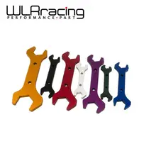 WLR RACING   AN Aluminum WRENCH HOSE Fitting tool aluminum Spanner  DOUBLE ENDED AN3 AN20(7PCS/SET) WLR SLW0611 SET