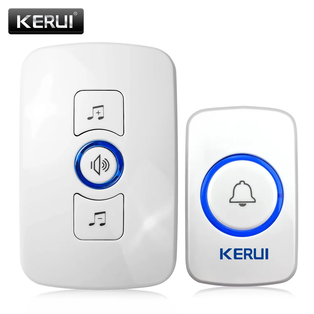 bilder für Kerui wireless türklingel smart receiver hause tor sicherheit türklingel für zuhause alarmanlage sicherheitssystem 433 mhz bilder für Kerui wireless türklingel smart receiver hause tor sicherheit türklingel für zuhause alarmanlage sicherheitssystem 433 mhz