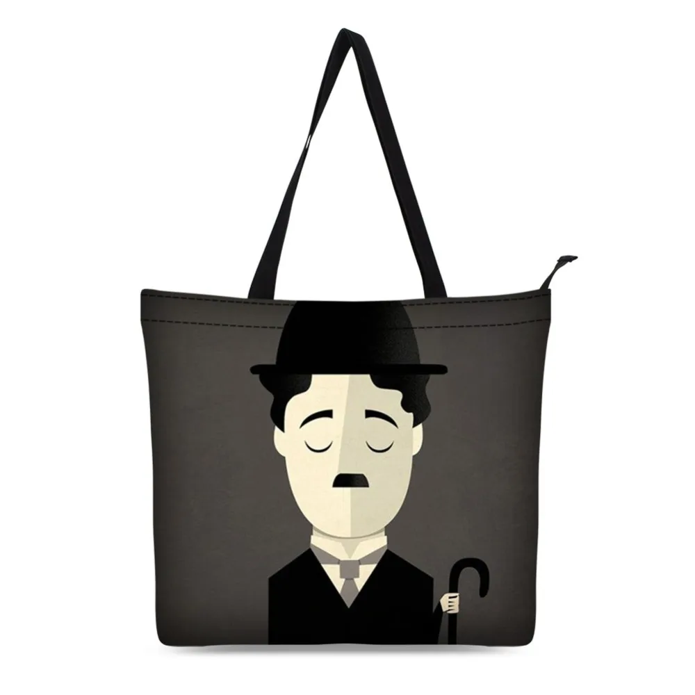 

Новые Мультяшные дизайнерские сумки-тоуты для женщин, вместительные сумки, холщовая тканевая хозяйственная сумка-тоут, Повседневная Сумка-тоут в английском стиле