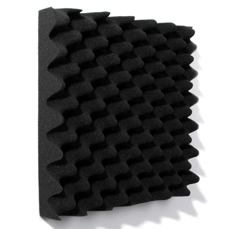 30 x 30 x 6cm Soundproofing Foam Egg Crate Acoustic Wedge Foam Drum