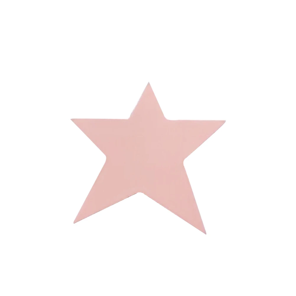 Липкое пальто для спальни вешалка для одежды Детская шляпа своими руками деревянный декор звезда Органайзер детская комната настенный крючок домашнее полотенце - Цвет: Розовый