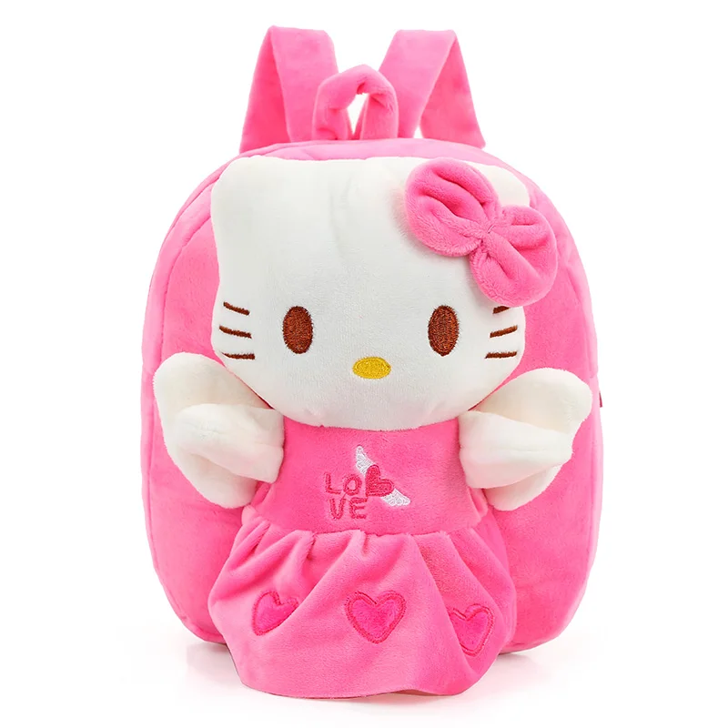 

Pink Blue Red Cute Plush Toy Toddler Fashion Backpack Kids Bag for Children's Gift Little Girl Rabbit Baby Bag