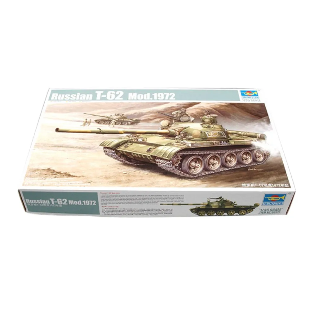 OHS Трубач 1972 1/35 русский T62 Mod 00377 весы Танк сборки Модель Строительство наборы о