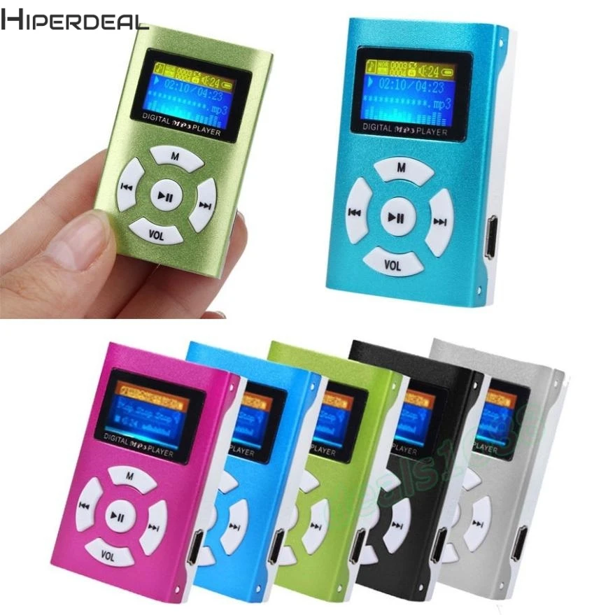 Hiperdeal USB Mini MP3 Player LCD Screen Support 32GB Micro SD TF Card Music Player 17Dec12 Drop Ship