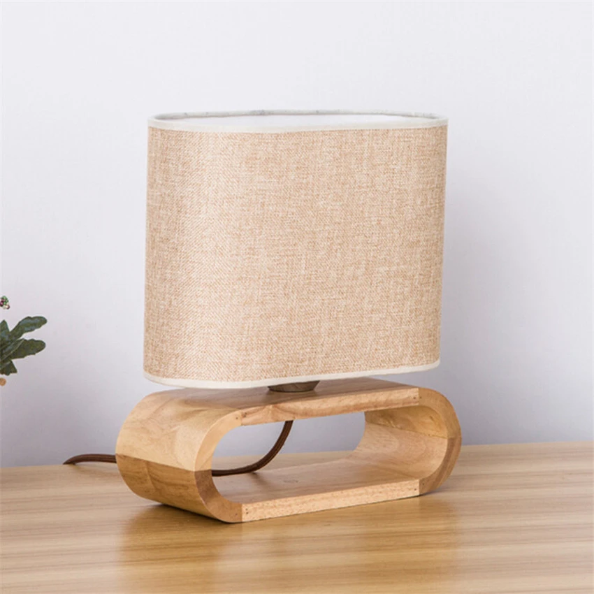 modern wood desk lamp