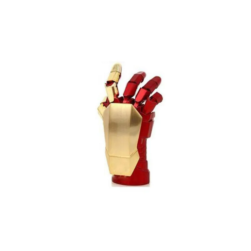 USB флеш накопитель Cool Iron Men' красный светодиодный 4 ГБ 8 16 32 64 ГБ|USB флэш-накопители|