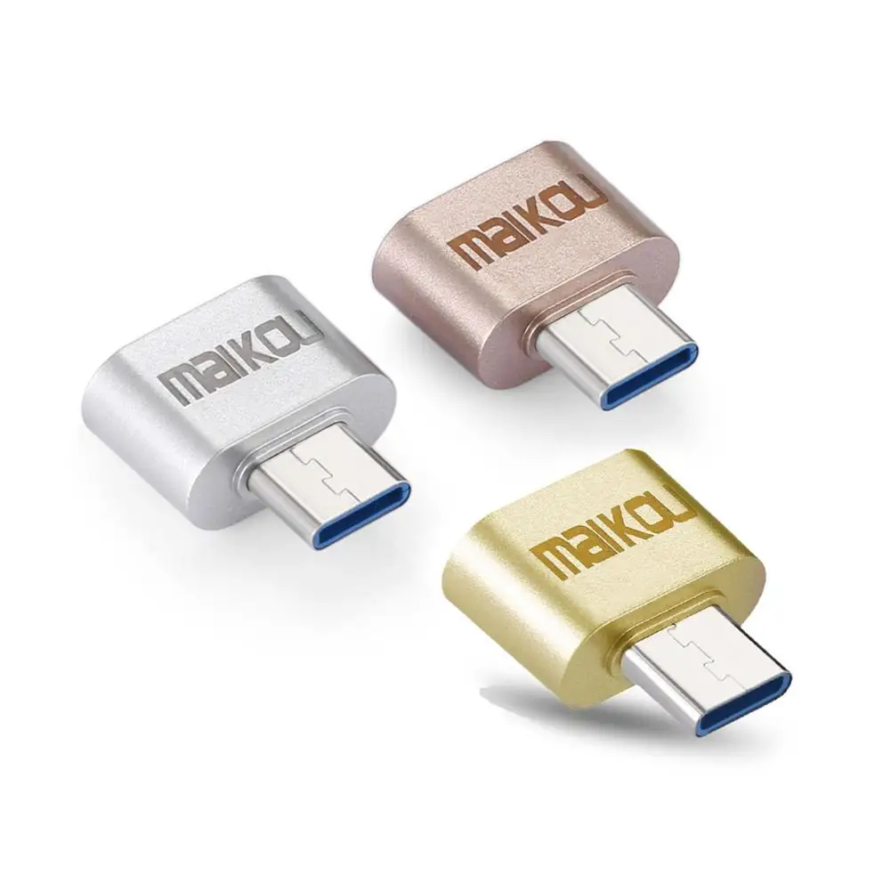 Мини металлический USB 3,0 к тип-c OTG адаптер смартфон планшет OTG USB к тип-c OTG Женский кабель конвертер для смартфонов ПК