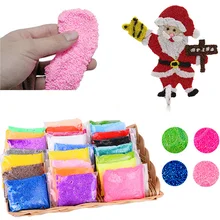 20g Floam Slime Fluffy Toys Color Snow Mud Modeling Clay Kids Children Adults Antistress Toy Clear