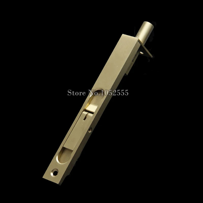 Luxury 24PCS European Pure Brass Security Door Bolts Lever Action Flush