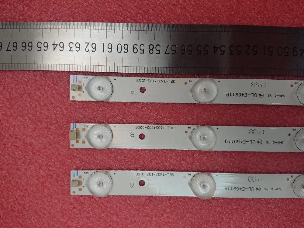 3 шт./компл. светодиодный подсветка полосы для T32Q44HDL LE32D99 IC B HWK32D022B HWK32D022A 32ce561 3BL T6324102