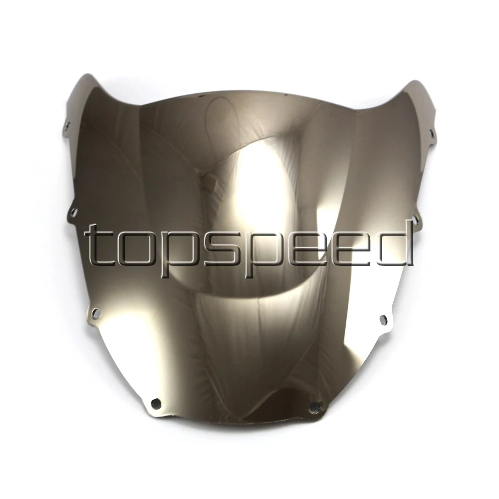 

Motorcycle Windshield Windscreen For Kawasaki Ninja ZX9R 1998-1999 Chrome