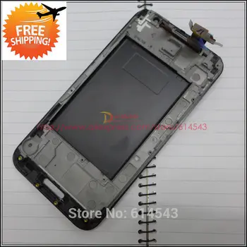 

Tested LCD display + glass Touch Screen Digitizer Assembly + Frame for LG Optimus G Pro F240 E980 E985 E988 Black,1pc