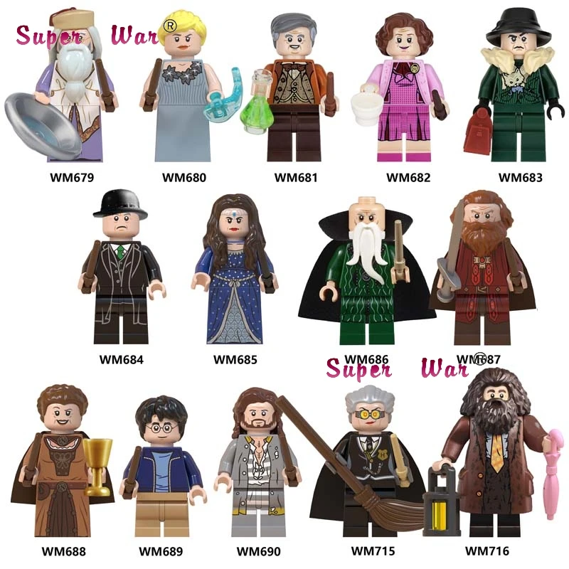 

Single Building Blocks Harry Potters Rubeus Sirius Orion Gryffindor Graves Voldemort toys for children