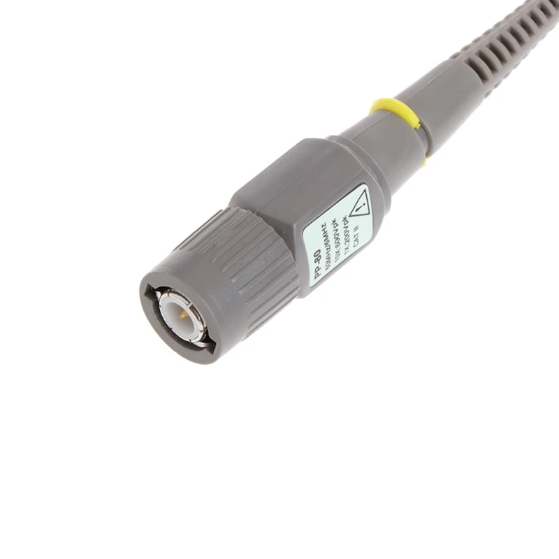 

1X 10X 80MHz High Precision Oscilloscope Probe Alligator Test Clip with Adjustable Attenuation Rate