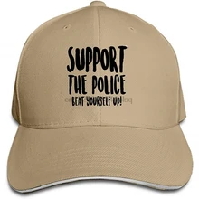 Большая полицейская Регулируемая Сэндвич бейсболка хлопок бейсболка с козырьком шляпа