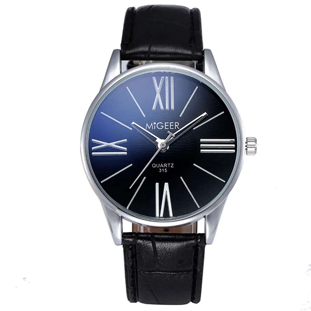 

OTOKY Luxury Fashion Crocodile Faux Leather Mens Analog Watch Wrist Watches Business Fashion Design Quartz Watches Gift NI10