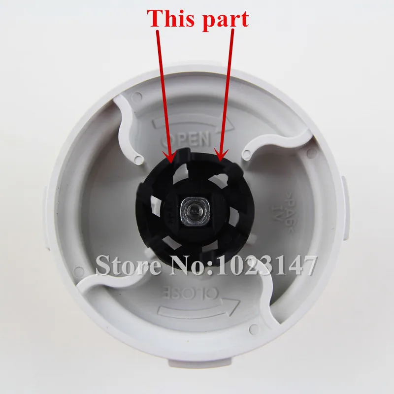 1 piece Plastic Shaft Blade Foot Seat replacement for HR2003 hr2004 hr2006 hr hr Blender Knife