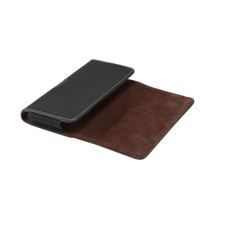 Premium Universal Leather Belt Holster Waist Bag