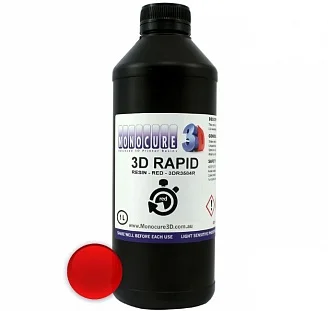 

Wanhao 3d printer Monocure 3D resins Red 1000 ml | 3D printer DLP/LCD resin, free shipping
