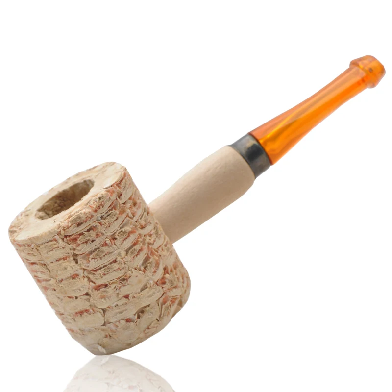 naturel corn cob Smoking Pipe tobacco pipe healthy smoke cigarette