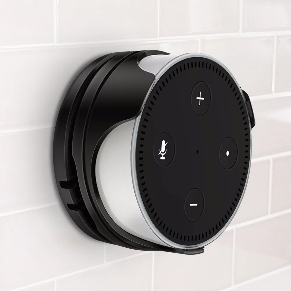 Гибкое настенное крепление для Amazon Echo Dot 2 го поколения съемный держатель Вешалка
