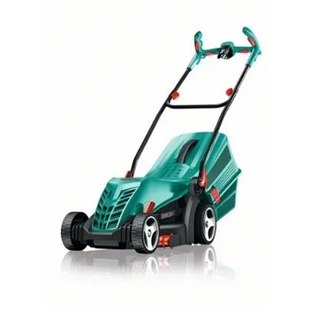 

BOSCH 06008A6101 Mower rotary ARM 34 Motor Drive Power 1300 W 16Nm 34 cm Handles Ergoflex folding rules + sets basket 40L