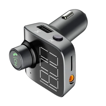 

MP3 Radio Player USB Port 12V FM Transmitter Wireless Bluetooth Car Kit