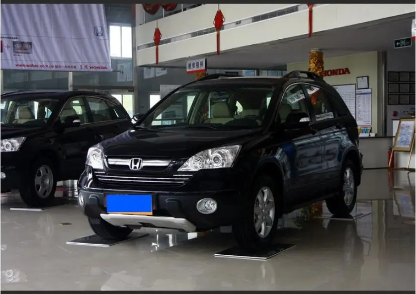 Передний+ задний бампер диффузор протектор Защита опорная плита для HONDA CRV CR-V 2007 2008 2009 по EMS