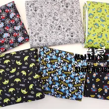 50*160 см, мультяшный Железный человек, Мстители, паук, лайкра, трикотажная хлопчатобумажная ткань для шитья, сделай сам, Лоскутная Одежда для мальчиков, куртка