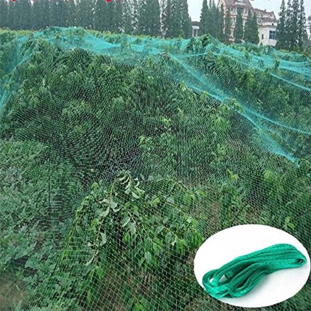 

Anti Bird Pond Netting Garden Plant Protection Veg Fruit Mesh 2cm Fine Net - Fences Chickens Ducks Pigeons Plants Net