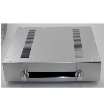 

DIY box (430*92*343mm) WA39 Full aluminum Silver amplifier chassis / Imitation Gawain pre-amplifier / AMP Enclosure / case /