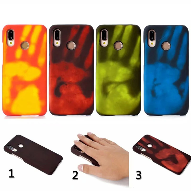 

Temperature Induction Color Changing Case For Huawei mate 30 pro Mate30 P30 Pro P30 P20 Lite pro Fundas Heat Sensor Hard Cover