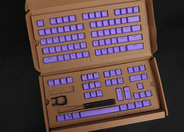 104 клавиш PBT с подсветкой Keycap Keycaps ANSI макет OEM профиль для Cherry MX механическая